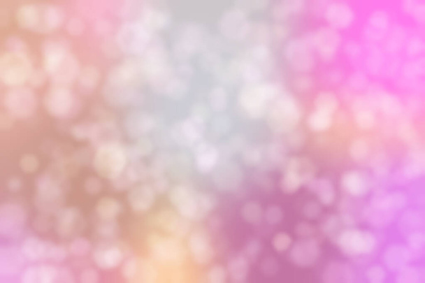Розовый романтический фон с боке обезжиренные сверкающие огни - Фото, изображение