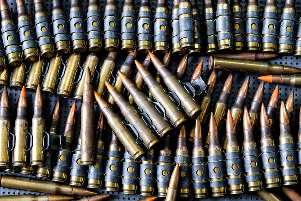  Close up Image of Rifle Bullets - Foto, afbeelding