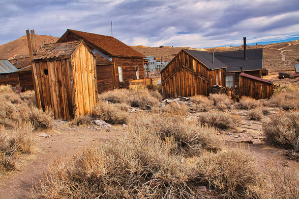 Bodie cidade fantasma no Alto Sierras - Foto, Imagem