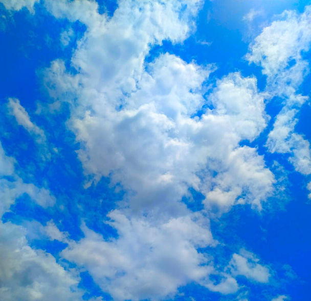 clouds in a blue sky - Photo, Image