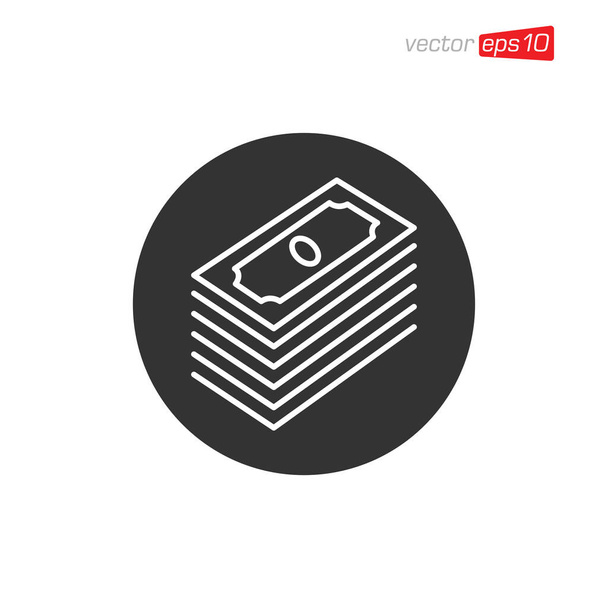 грошові значки дизайн Векторний шаблон
 - Вектор, зображення