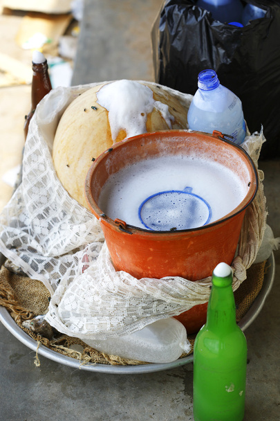 Fixtures for palm wine - Photo, Image