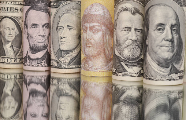 American money dollars USD. - Φωτογραφία, εικόνα