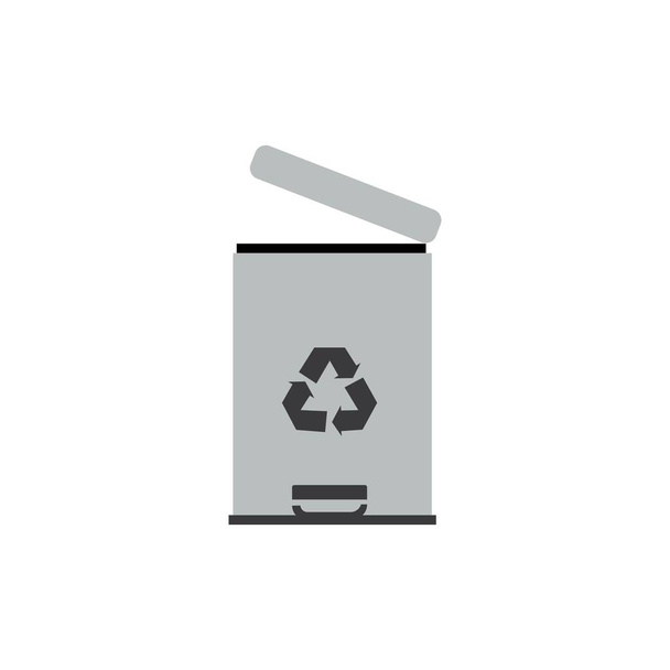 Abbildung zum Symbol für Mülleimer-Vektor  - Vektor, Bild