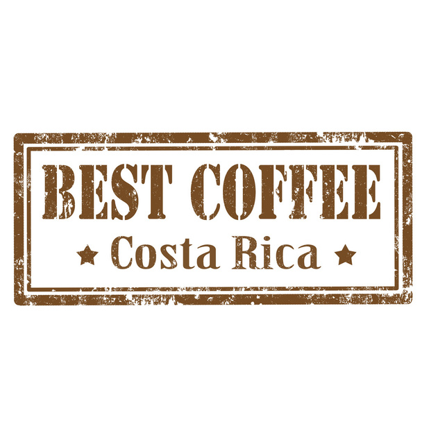 Best Coffee-stamp - Διάνυσμα, εικόνα