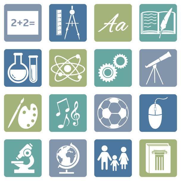 symbols for school subjects