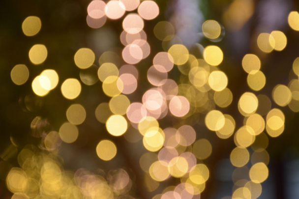 Gold of bokeh background - Foto, afbeelding