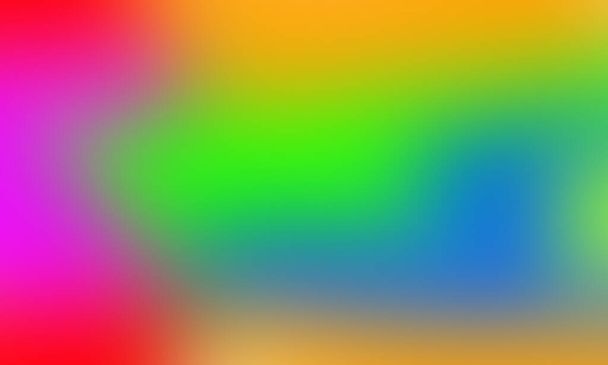 Gaußsche Unschärfe Hintergrundillustration Design mit verschiedenen hellen Farben - Foto, Bild