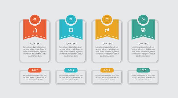 Infographic Business Template Design - Vector, Image