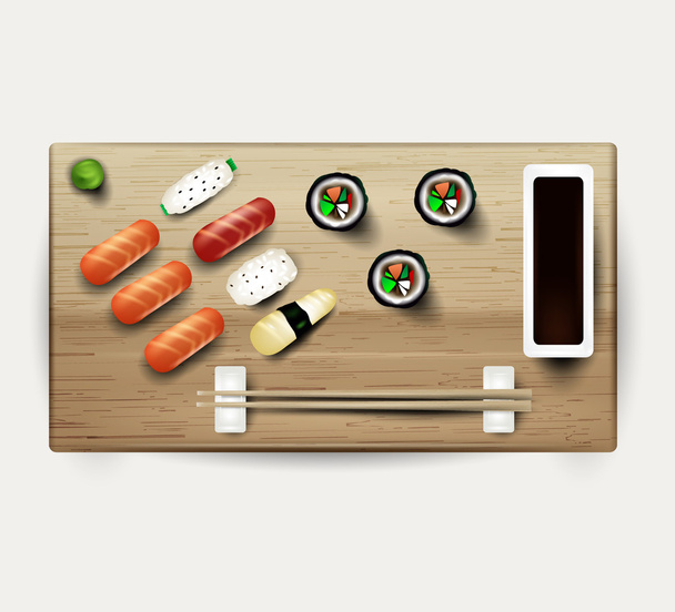 sushi - ベクター画像