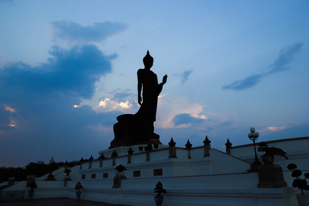 Walking Buddha Statue - Photo, Image