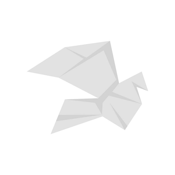 Περιστέρι από χαρτί origami - Διάνυσμα, εικόνα