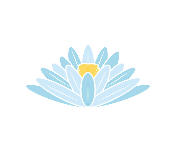 lotosová květinová dekorace - Vektor, obrázek