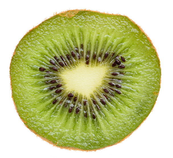 Fresh kiwi isolated on white background - 写真・画像