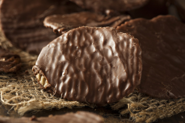 Homemade Chocolate Covered Potato Chips - Fotografie, Obrázek
