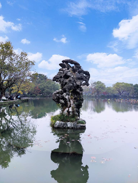 kaunis näkymä puistoon kaupungin Thaimaan - Valokuva, kuva