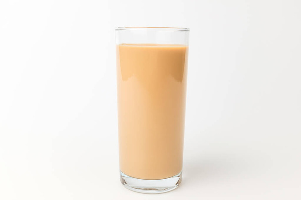 Coffee with milk. Coffee with a soft texture. Cafe latte - Zdjęcie, obraz