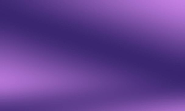Studio Background Concept - abstrakter leerer Lichtverlauf lila Studioraum Hintergrund für Produkt. - Foto, Bild