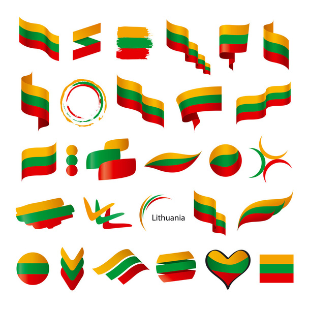 самая большая коллекция векторных флагов Литвы
 - Вектор,изображение