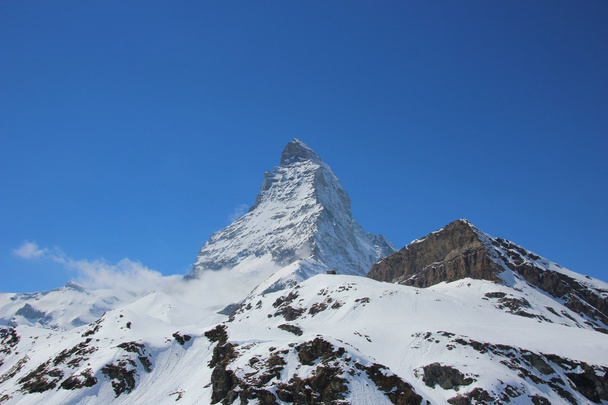 Cubierta de nieve Matterhorn
 - Foto, Imagen