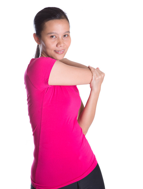 Femme asiatique exercice
 - Photo, image
