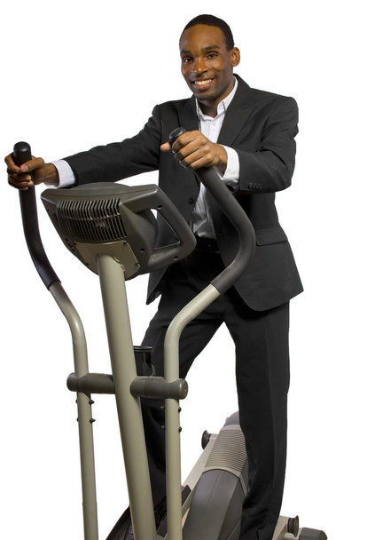 Businessman working out - Photo, Image