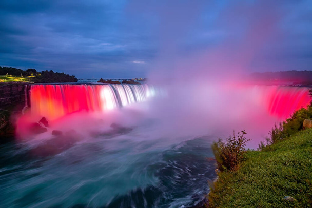 Niagara Falls waterfall view from Ontario, Canada - Photo, Image