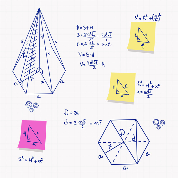Geometrie und Mathematik - Vektor, Bild