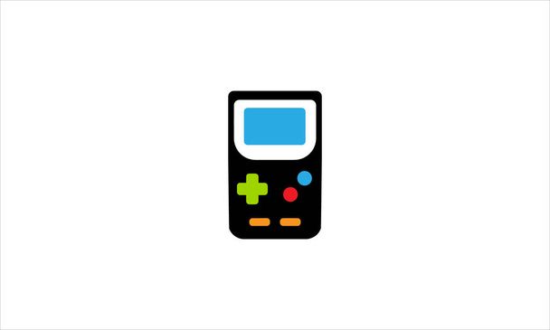 console di gioco e joystick icona logo vettoriale illustrazione simbolo - Vettoriali, immagini