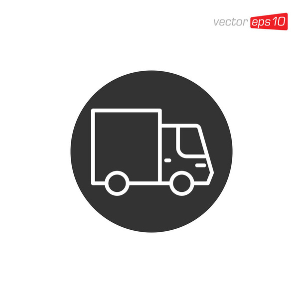Vektor návrhu ikon dodávky nákladních automobilů - Vektor, obrázek