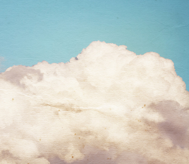 vintage σύννεφα και φόντο του ουρανού. - Φωτογραφία, εικόνα
