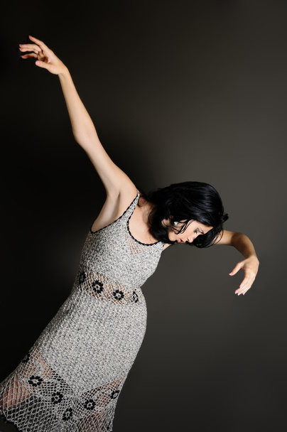 contemporary dancer woman  - 写真・画像