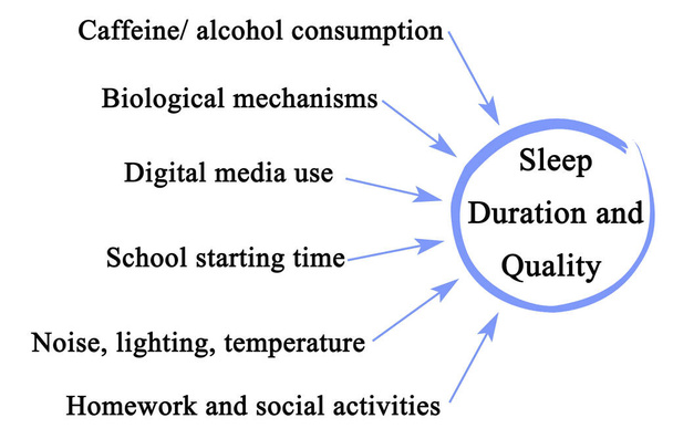  Qué afecta la duración y calidad del sueño - Foto, imagen