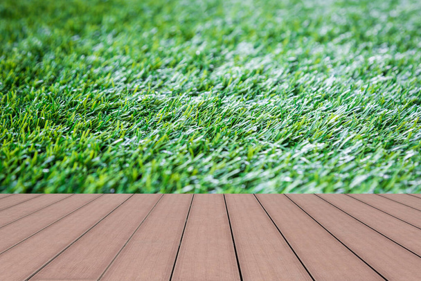 Green grass artificial turf pattern background - Fotó, kép