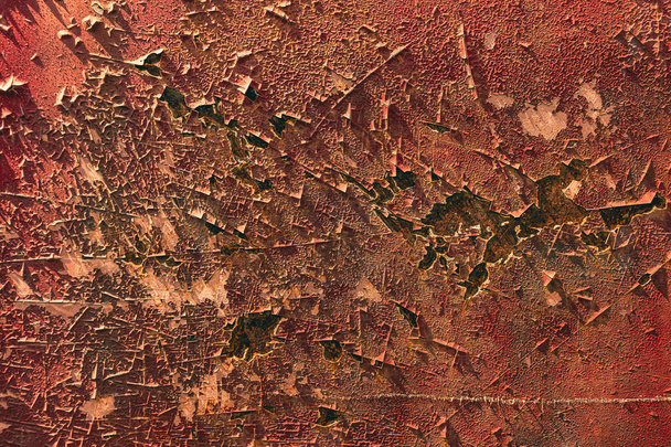 Grunge rusted metal texture, rust and oxidized metal background. Old metal iron panel - Foto, immagini