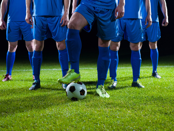 Soccer players team - Zdjęcie, obraz