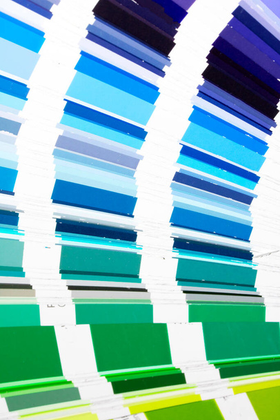 Arkaplan için Farklı Tonları ile Çok Renkli Çizelge Kapat - Fotoğraf, Görsel