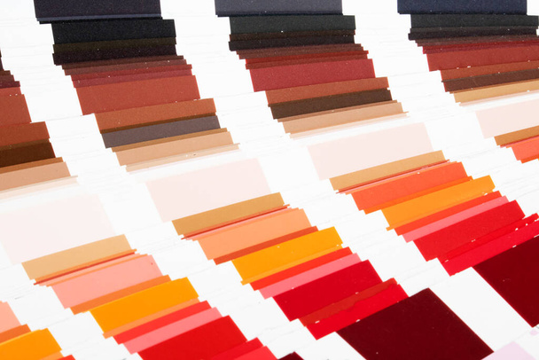 Arkaplan için Farklı Tonları ile Çok Renkli Çizelge Kapat - Fotoğraf, Görsel