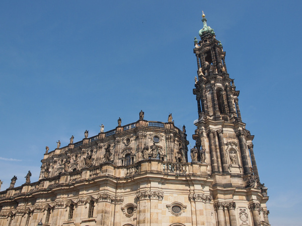 Dresden-hofkirche - Foto, Bild