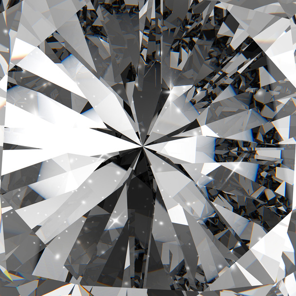 Diamantes 3d en composición como concepto
  - Foto, Imagen