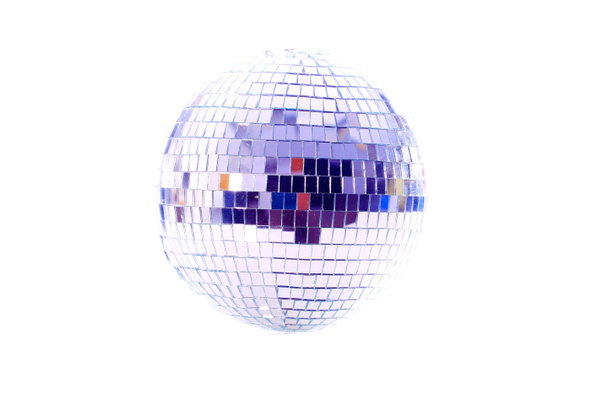 Boule miroir disco. boule disco et partie de réflexion faveurs. Boule miroir de fête Disco pétillante.  - Photo, image
