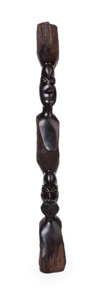 zwarte Afrikaanse standbeeld - Foto, afbeelding