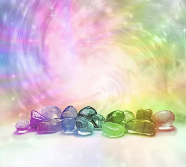 kosmische helende kristallen - Foto, afbeelding