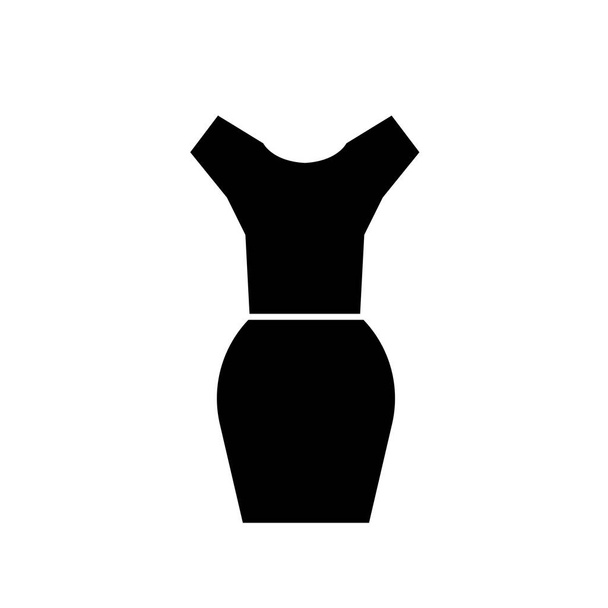 dress icon isolated sign symbol  illustration - high quality black style - Фото, изображение