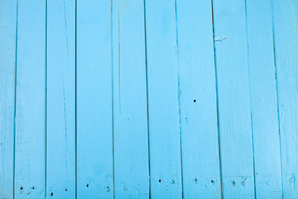Wooden background. Beautiful  blue wall. Beautiful  background for your photo. - Foto, Imagem