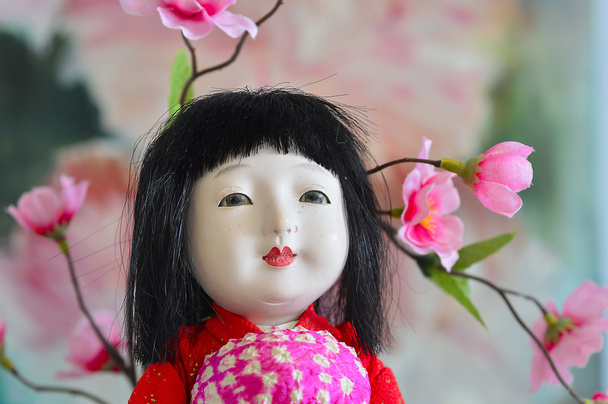 Japonês, Geisha.doll
. - Foto, Imagem