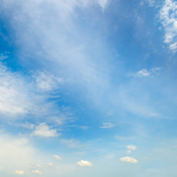Blue nature sky background and clouds - Photo, Image