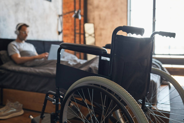 Wheelchair in Home Interior - Foto, Imagem