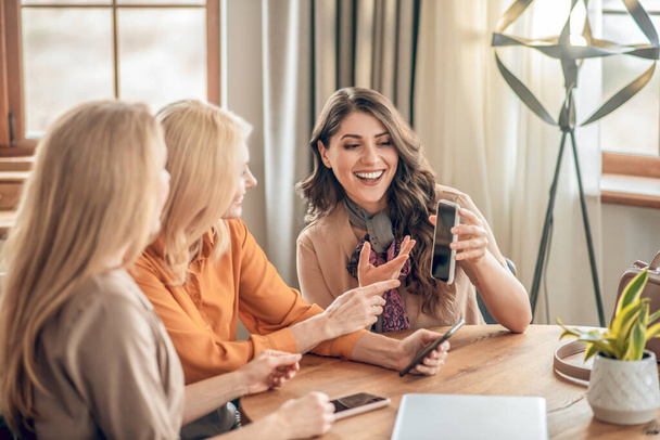 Group of women spending time together and feeling excited - Photo, image