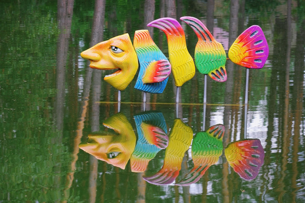 Fish sculpture - Photo, Image